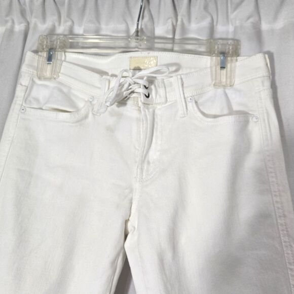 MOTHER Tie Me Up Rascal Color Sleeping Beauty Mid-Rise Size 27 - Picture 3 of 13